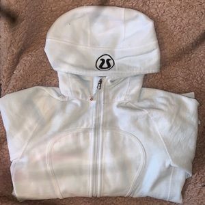 Lulu lemon zip up sweat shirt